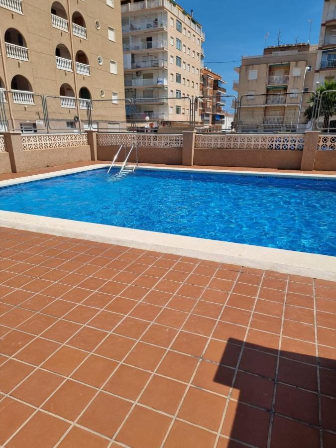 Apartement Santa Pola - 2 Bedrooms - Playa Lisa Tamarit - Airco - Parking ภายนอก รูปภาพ