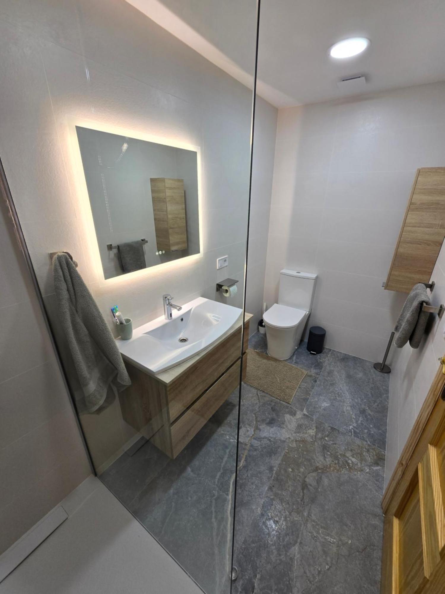 Apartement Santa Pola - 2 Bedrooms - Playa Lisa Tamarit - Airco - Parking ภายนอก รูปภาพ