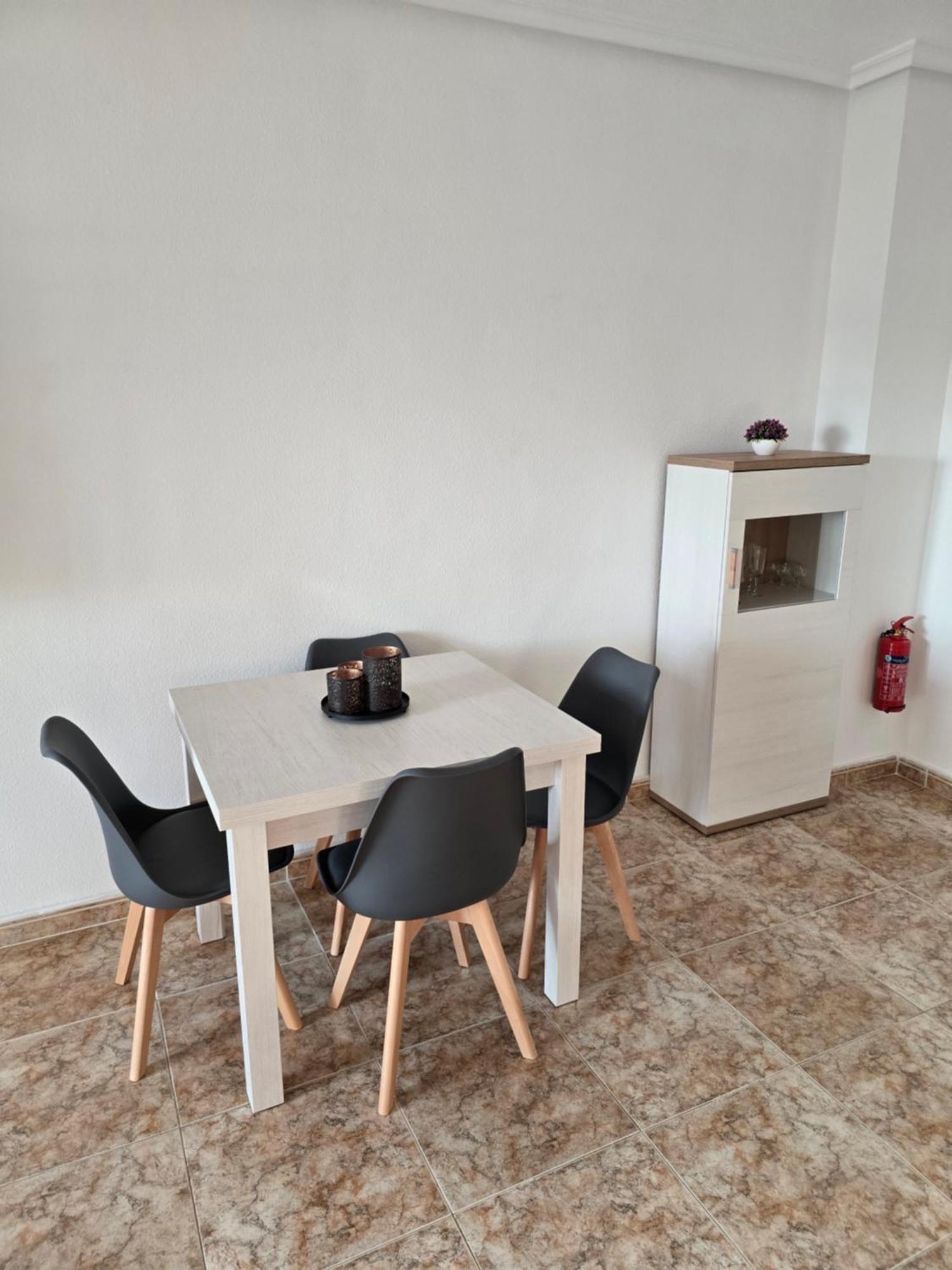 Apartement Santa Pola - 2 Bedrooms - Playa Lisa Tamarit - Airco - Parking ภายนอก รูปภาพ
