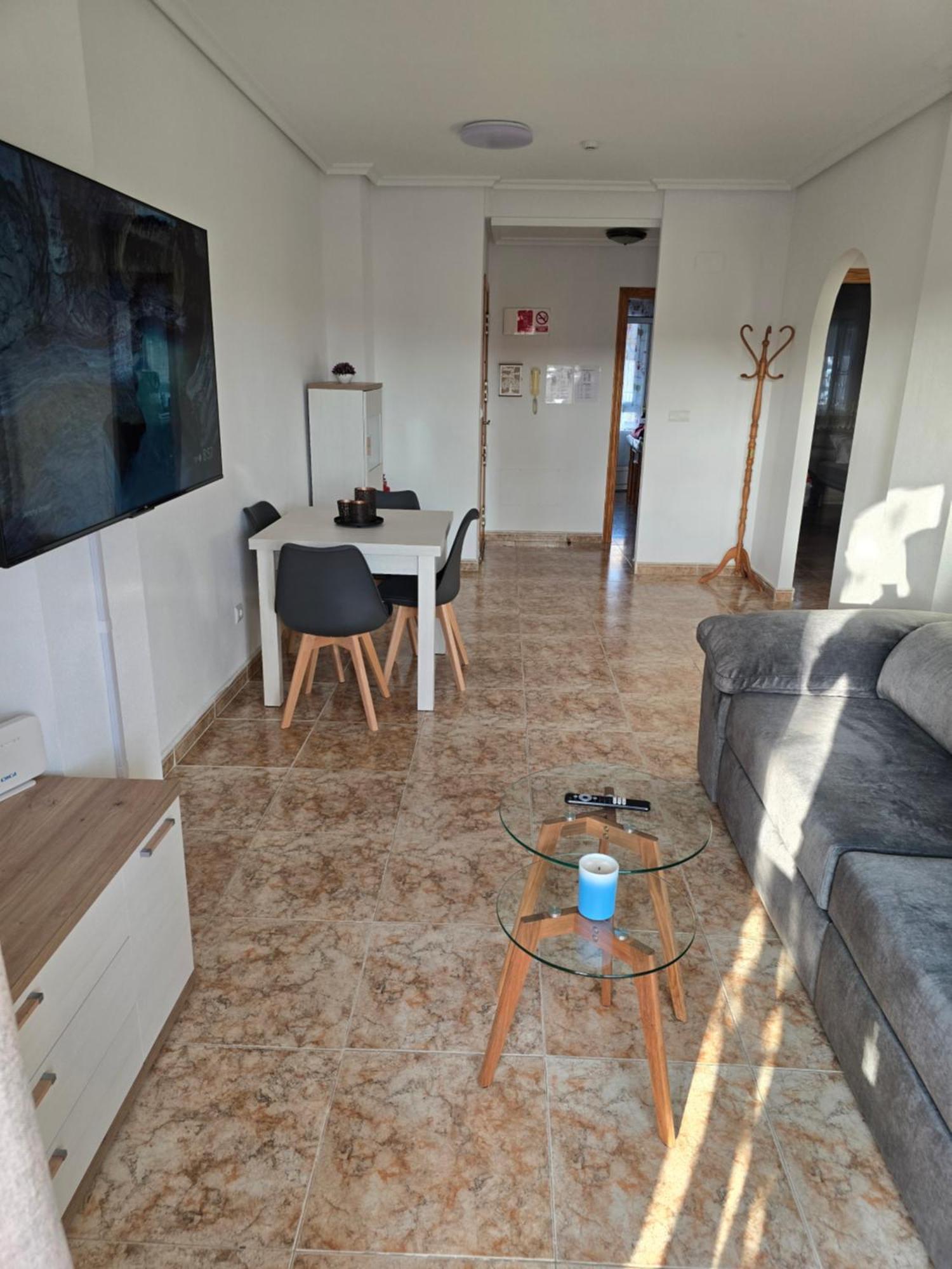Apartement Santa Pola - 2 Bedrooms - Playa Lisa Tamarit - Airco - Parking ภายนอก รูปภาพ