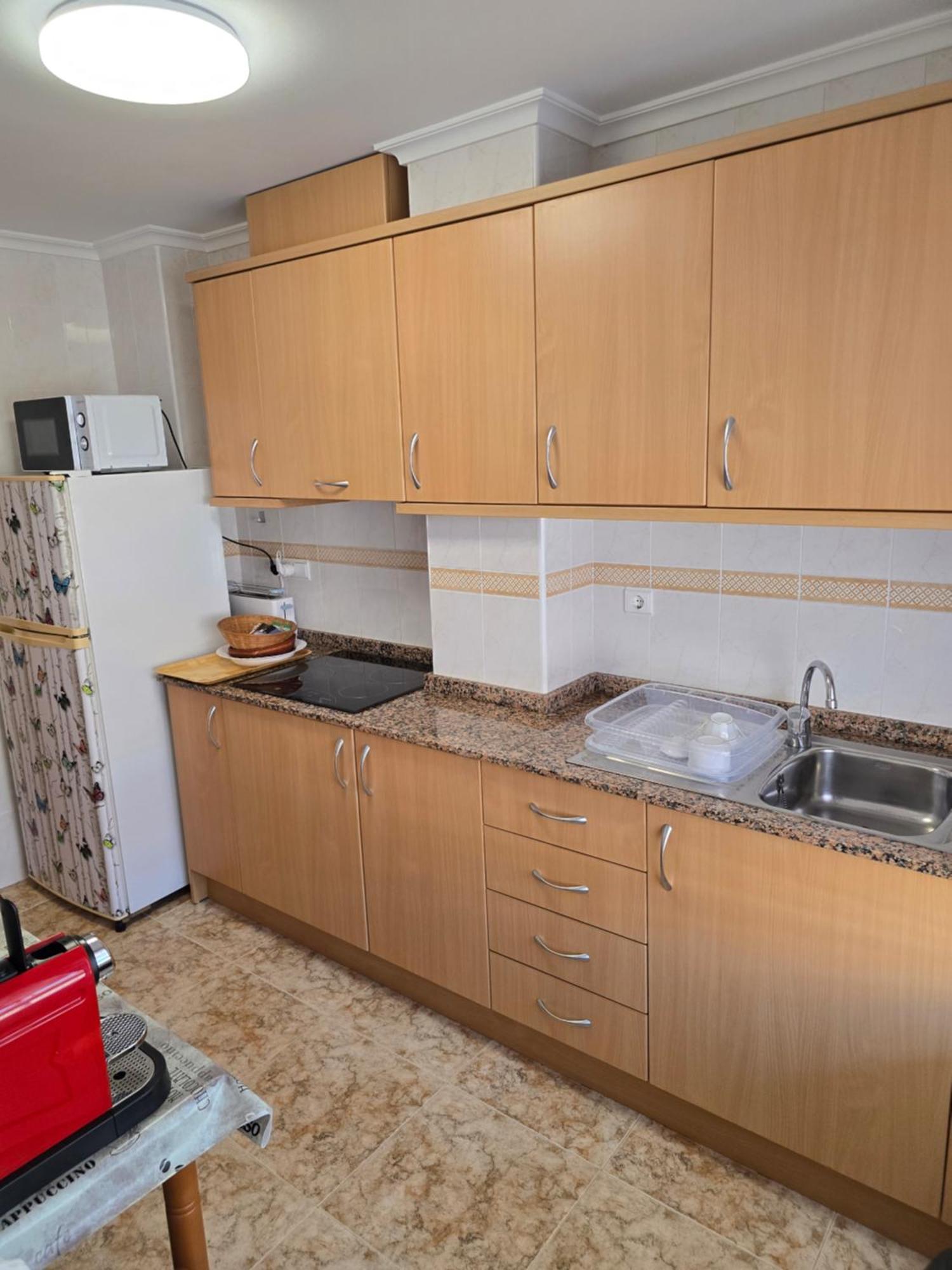 Apartement Santa Pola - 2 Bedrooms - Playa Lisa Tamarit - Airco - Parking ภายนอก รูปภาพ