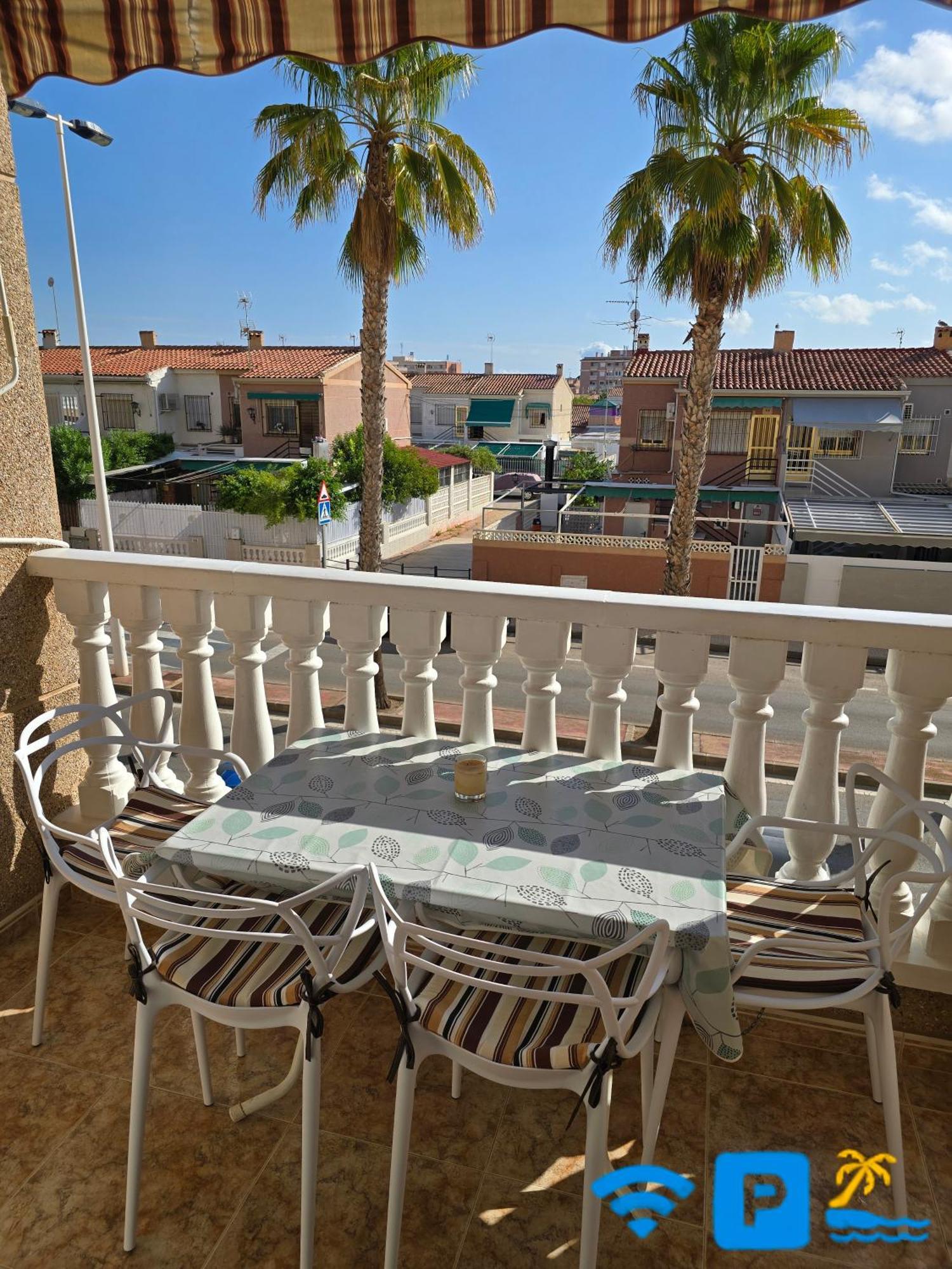 Apartement Santa Pola - 2 Bedrooms - Playa Lisa Tamarit - Airco - Parking ภายนอก รูปภาพ